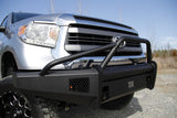 Fab Fours TT07-R1862-1 Toyota Tundra 2007-2013 Black Steel Elite Front Bumper Pre-Runner Guard