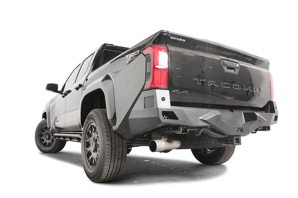 Fab Fours TT24-E6351-1 2024 Toyota Tacoma Vengeance Rear Bumper - BumperStock