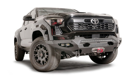Fab Fours TT24-X6351-1 Toyota Tacoma 2022-2024 Matrix Front Bumper Winch Ready No Guard - BumperStock