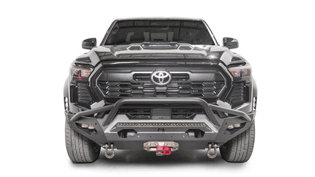 Fab Fours TT24-X6352-1 Toyota Tacoma 2022-2024 Matrix Front Bumper Winch Ready Pre-Runner Guard - BumperStock