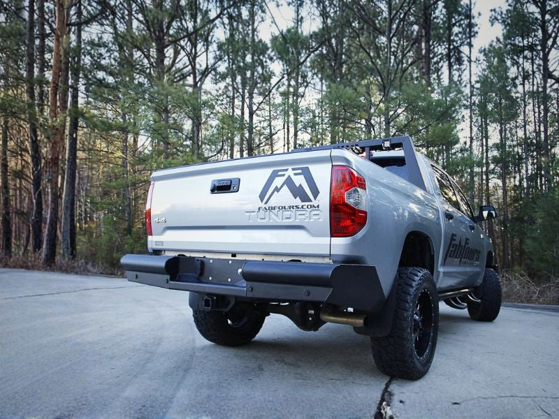 Fab Fours DR19-U4450-1 Ram 2500/3500 HD 2019-2024 Black Steel Elite Rear Bumper