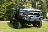 Fab Fours CH14-C3052-1 2015-2019 Chevy Silverado 2500/3500 HD Premium Front Bumper Winch Ready Pre-Runner Guard - BumperStock