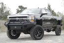 Fab Fours CH14-Q3062-1 2015-2019 Chevy Silverado 2500/3500 HD Black Steel Elite Front Bumper Pre-Runner Guard - BumperStock