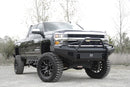 Fab Fours CH14-Q3062-1 2015-2019 Chevy Silverado 2500/3500 HD Black Steel Elite Front Bumper Pre-Runner Guard - BumperStock
