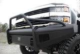 Fab Fours CH14-Q3062-1 2015-2019 Chevy Silverado 2500/3500 HD Black Steel Elite Front Bumper Pre-Runner Guard - BumperStock