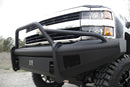 Fab Fours CH14-Q3062-1 2015-2019 Chevy Silverado 2500/3500 HD Black Steel Elite Front Bumper Pre-Runner Guard - BumperStock