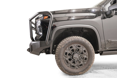 Fab Fours CH24-A6150-1 2024-2025 Chevy Silverado 2500/3500 HD New Premium Front Bumper Winch Ready Full Guard - BumperStock