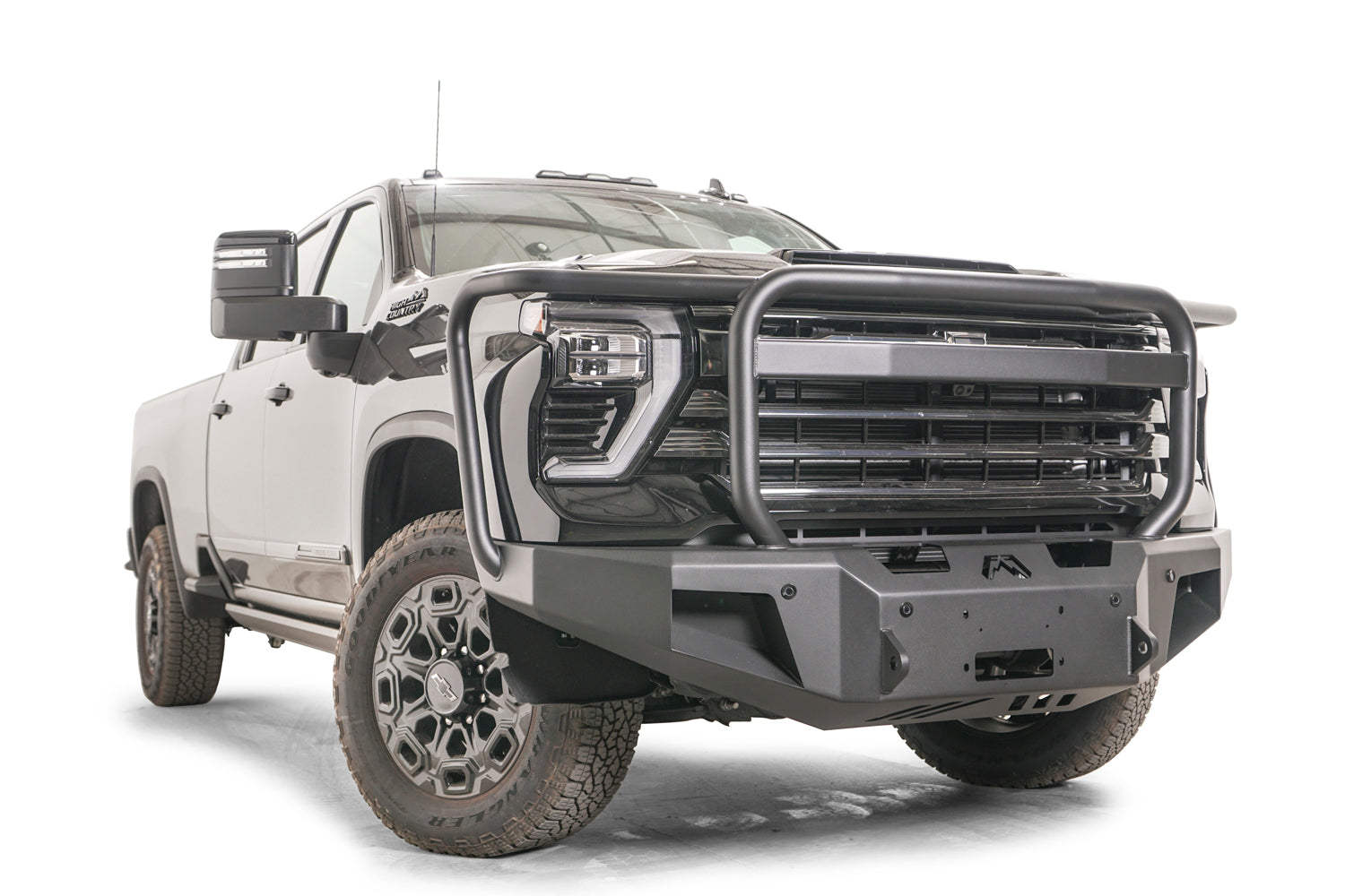 Fab Fours CH24-A6150-1 2024-2025 Chevy Silverado 2500/3500 HD New Premium Front Bumper Winch Ready Full Guard - BumperStock