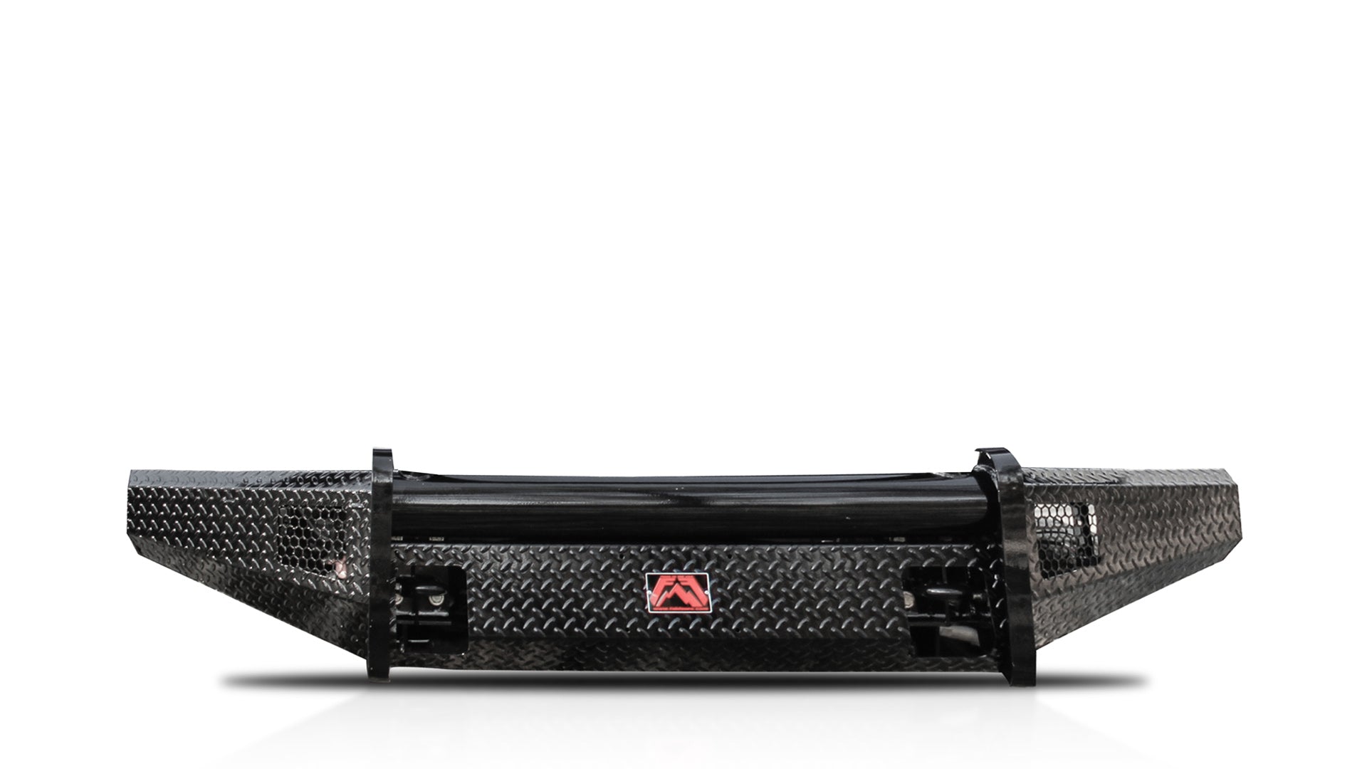 Fab Fours TT07-K1861-1 Toyota Tundra 2007-2013 Black Steel Front Bumper No Guard - BumperStock