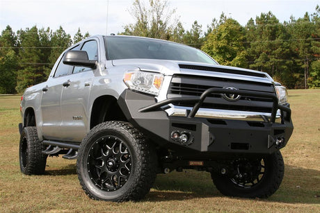 Fab Fours TT14-H2852-1 Toyota Tundra 2014-2021 Premium Front Bumper Winch Ready Pre-Runner Guard