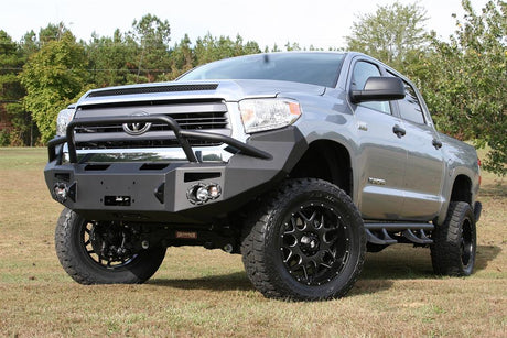 Fab Fours TT14-H2852-1 Toyota Tundra 2014-2021 Premium Front Bumper Winch Ready Pre-Runner Guard