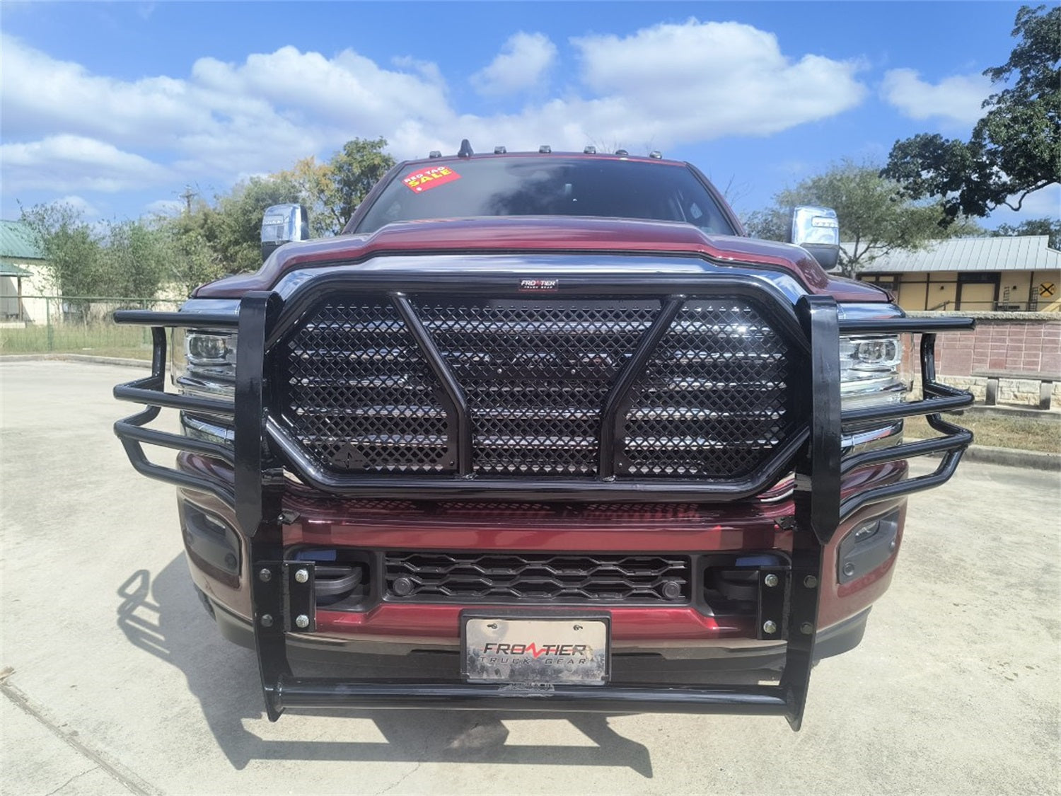 Frontier 200-41-9012 2019-2024 Ram 2500/3500 Grille Guard - BumperStock