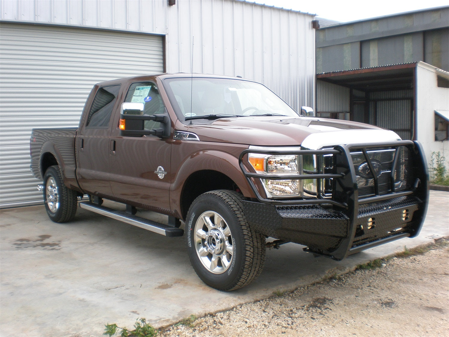 Frontier 300-11-1005 Original Ford F250/F350 Super Duty 2011-2016 Front Bumper - BumperStock