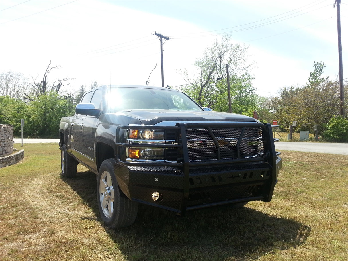 Frontier 300-21-5005 Chevy Silverado 2500/3500 HD 2015-2019 Front Bumper - BumperStock