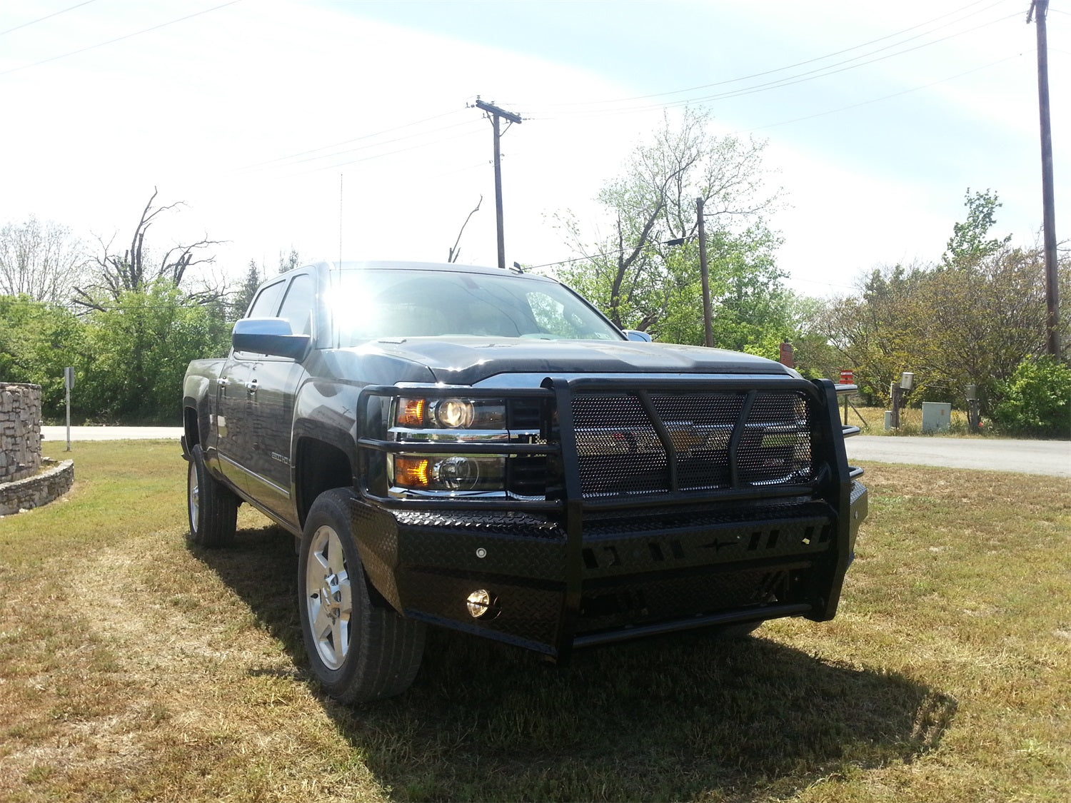 Frontier 300-21-5005 Chevy Silverado 2500/3500 HD 2015-2019 Front Bumper - BumperStock