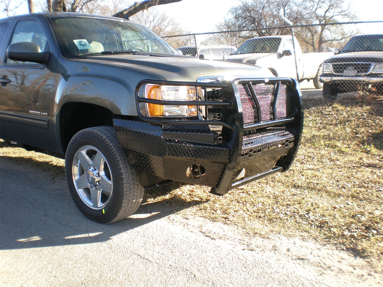 Frontier 300-31-1005 Original GMC Sierra 2500/3500 HD 2011-2014 Front Bumper - BumperStock