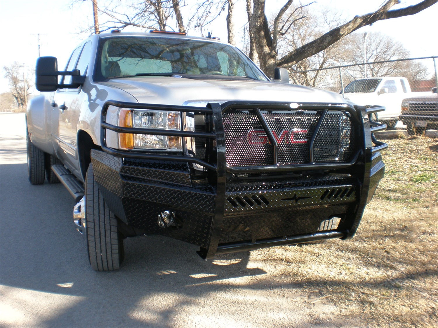 Frontier 300-31-1005 Original GMC Sierra 2500/3500 HD 2011-2014 Front Bumper - BumperStock
