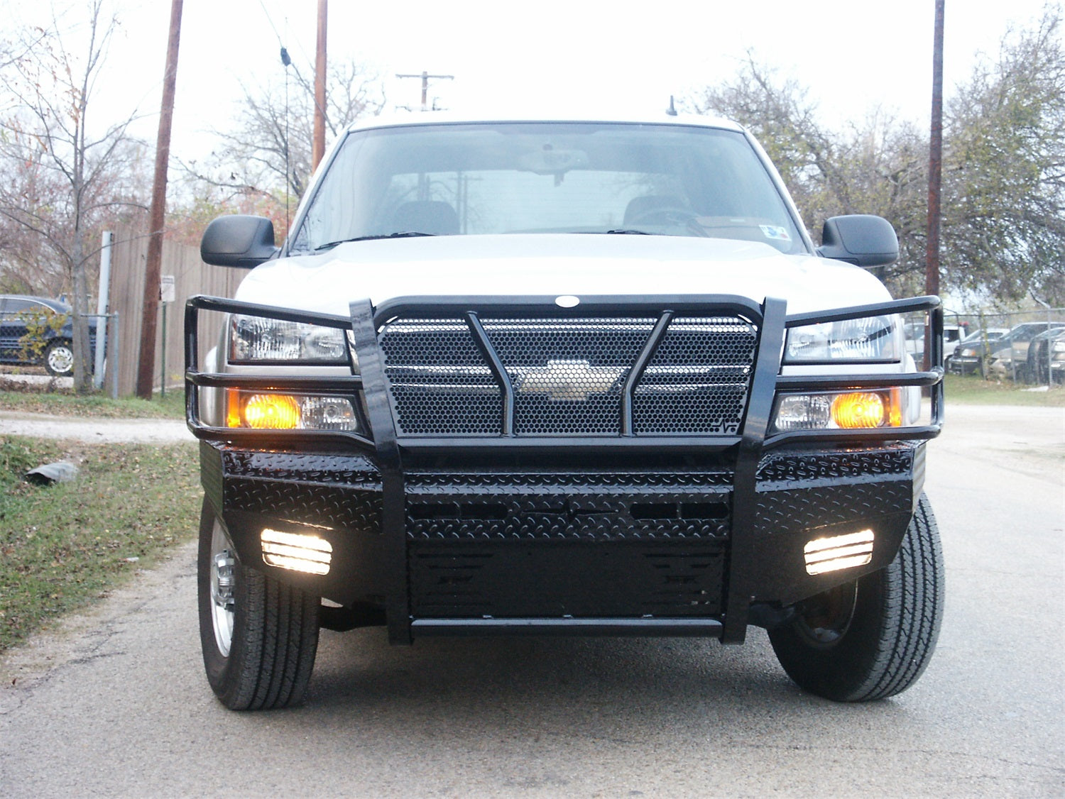 Frontier 300-20-3005 Original Chevy Silverado 2500/3500 HD 2003-2006 Front Bumper - BumperStock