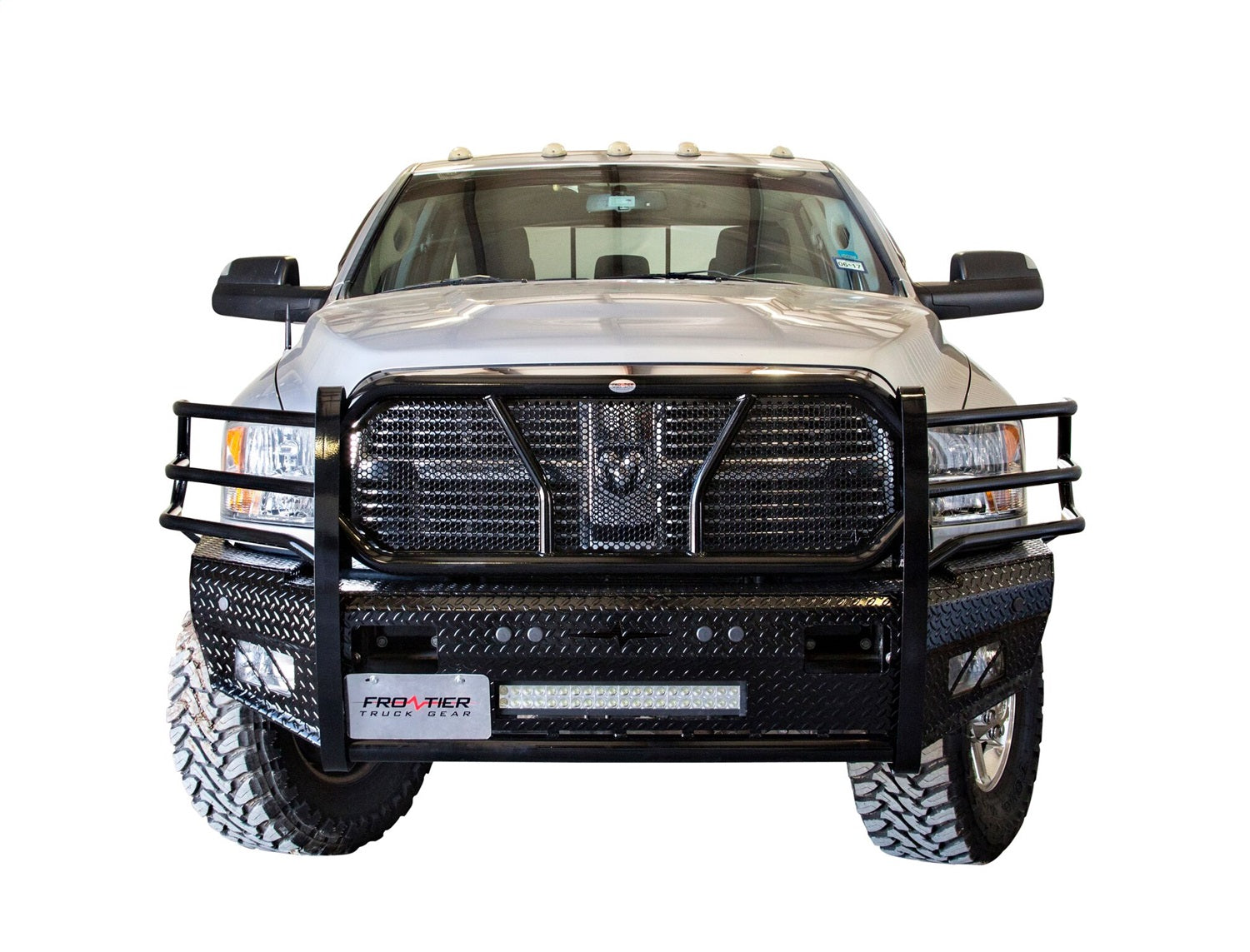 Frontier 300-41-0007 Original Dodge Ram 2500/3500 2010-2018 Front Bumper - BumperStock