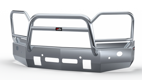 Ali Arc Guardian GMG196LS GMC Sierra 2500 2024 Front Bumper with Fog Lights & Sensor Cutouts - BumperStock