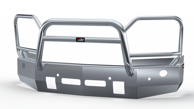 Ali Arc Guardian GMG196LS GMC Sierra 2500 2024 Front Bumper with Fog Lights & Sensor Cutouts - BumperStock