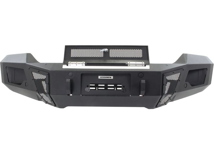 Go Rhino 24279T 2015-2020 Chevrolet Colorado BR6 Winch Ready Front Bumper - BumperStock