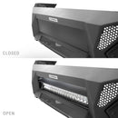 Go Rhino 341301T 2019-2023 Ram 1500 Element Front Bumper with Power Actuated Hide-Away Light Bar Mount - BumperStock