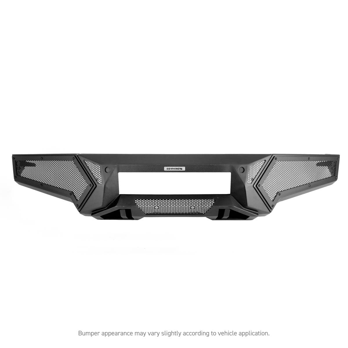 Go Rhino 34130T 2019-2023 Ram 1500 Element Front Bumper with Fixed Light Bar Mount - BumperStock