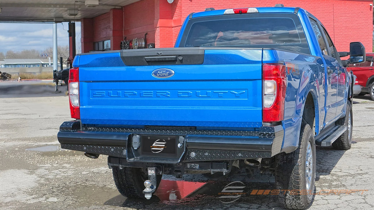 Steelcraft HD24080 2017-2024 Nissan Titan HD Bumper Replacements Rear Bumper