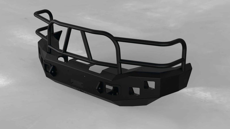 Hammerhead 600-56-0097 Ford Excursion 2000-2004 Front Winch Bumper with Full Brush Guard - BumperStock