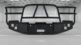 Hammerhead 600-56-0214 Chevy Silverado 1500 2014-2015 Front Winch Bumper with Full Brush Guard - BumperStock