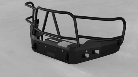 Hammerhead 600-56-0274 GMC Sierra 2500/3500 2015-2019 Front Winch Bumper with Full Brush Guard - BumperStock