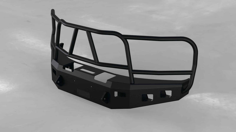 Hammerhead 600-56-0326 Ford F150 2015-2017 Front Winch Bumper with Full Brush Guard - BumperStock