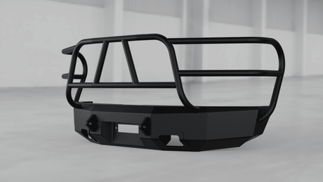 Hammerhead 600-56-0343 Ford F150 2009-2014 Front Winch Bumper with Full Brush Guard - BumperStock