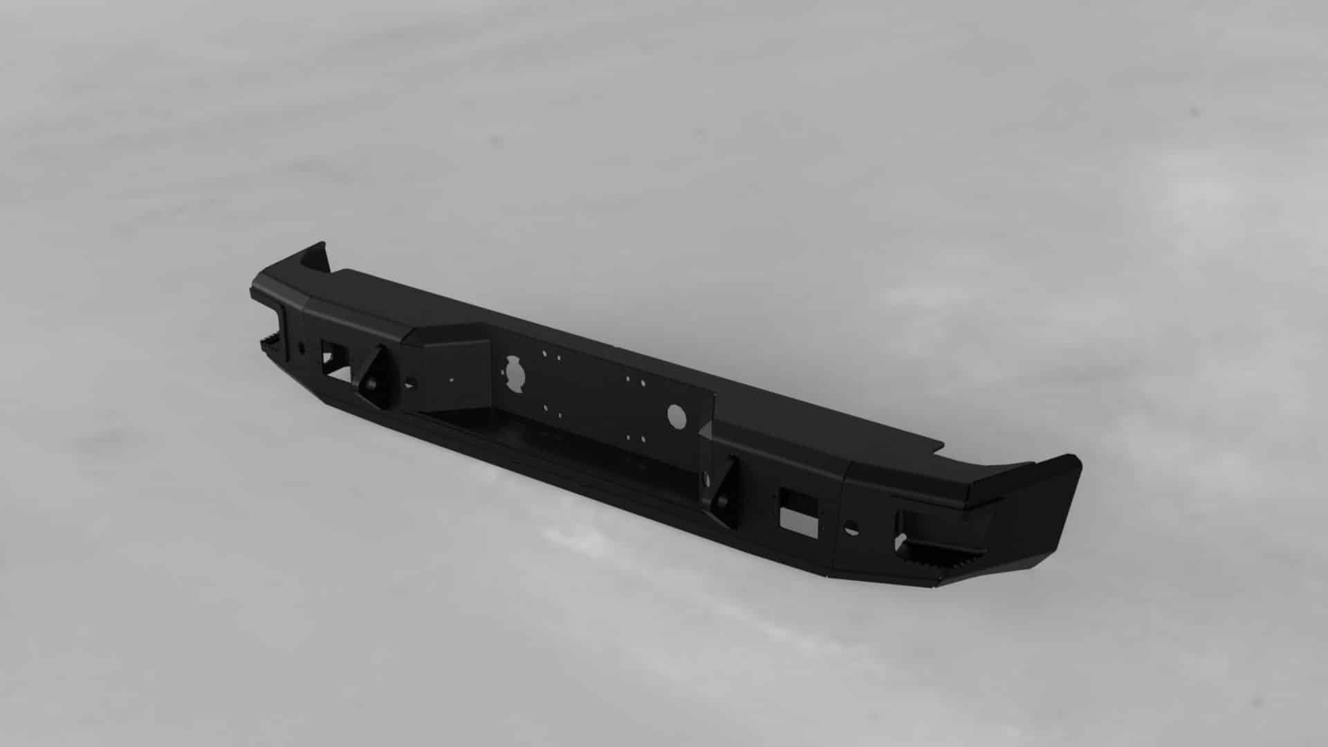 Hammerhead 600-56-0543 Dodge Ram 1500 1994-2001 Flush Mount Rear Bumper - BumperStock