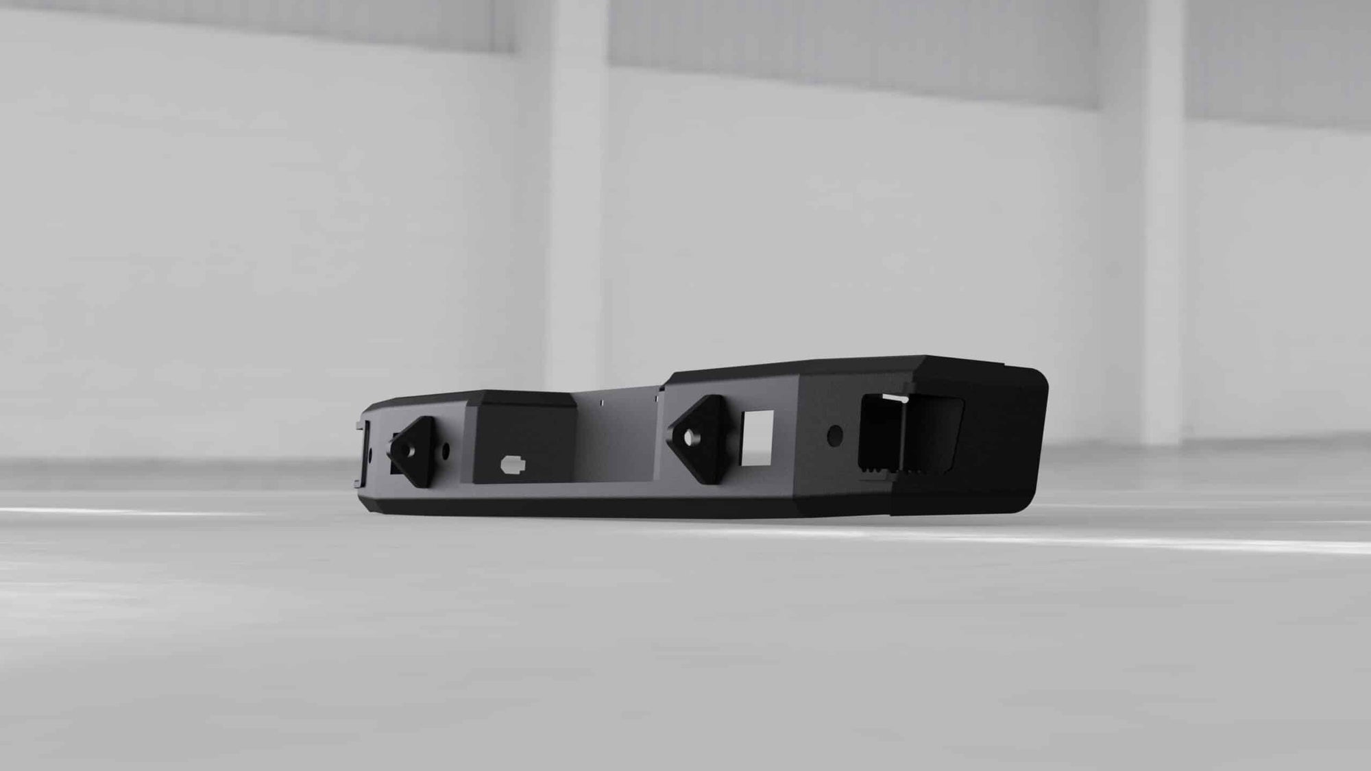 Hammerhead 600-56-0552 Nissan Titan 2004-2009 Flush Mount Rear Bumper with Sensors - BumperStock