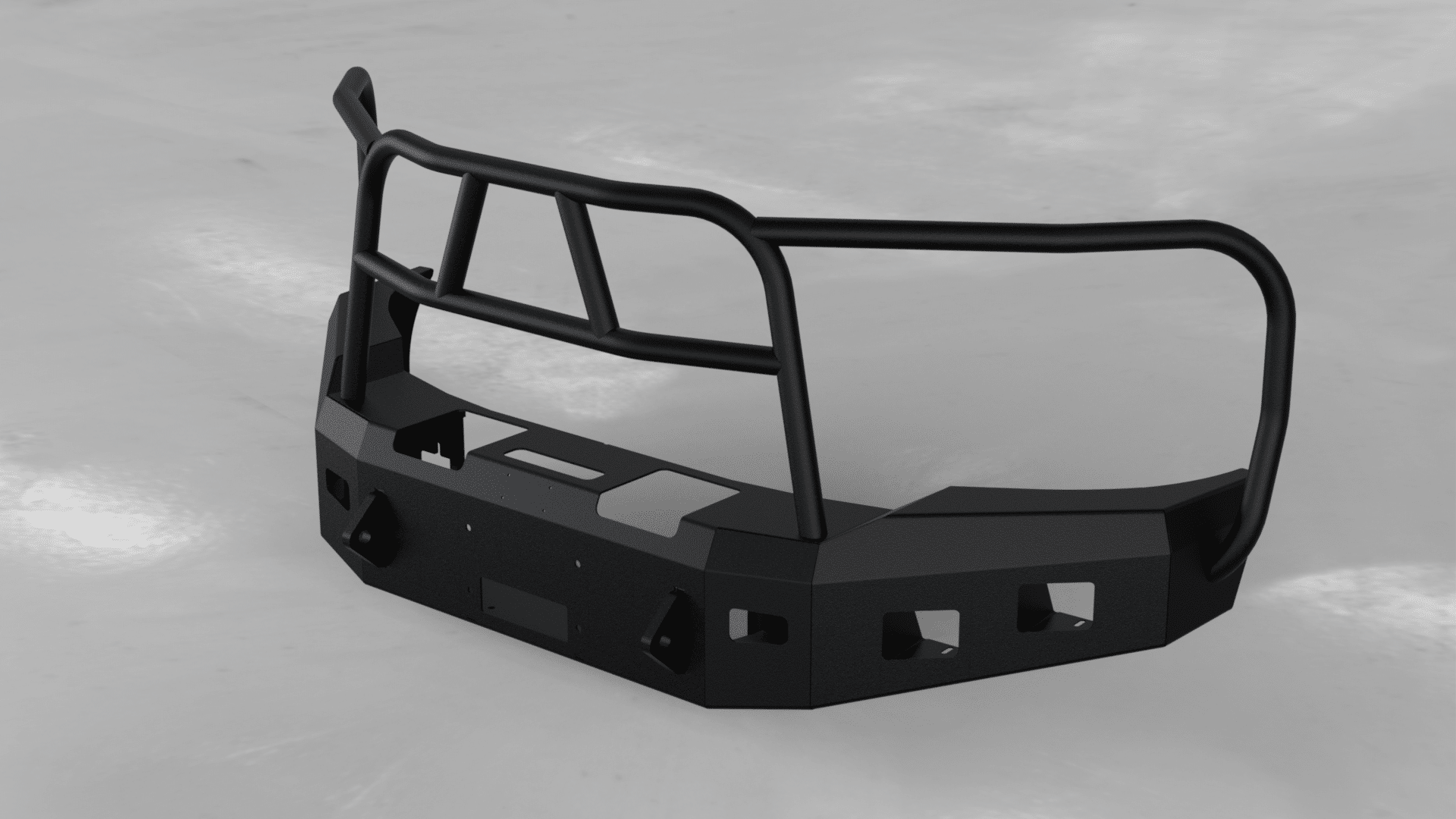 Hammerhead 600-56-0814 Ford F150 2018-2020 Front Winch Bumper with Full Brush Guard - BumperStock