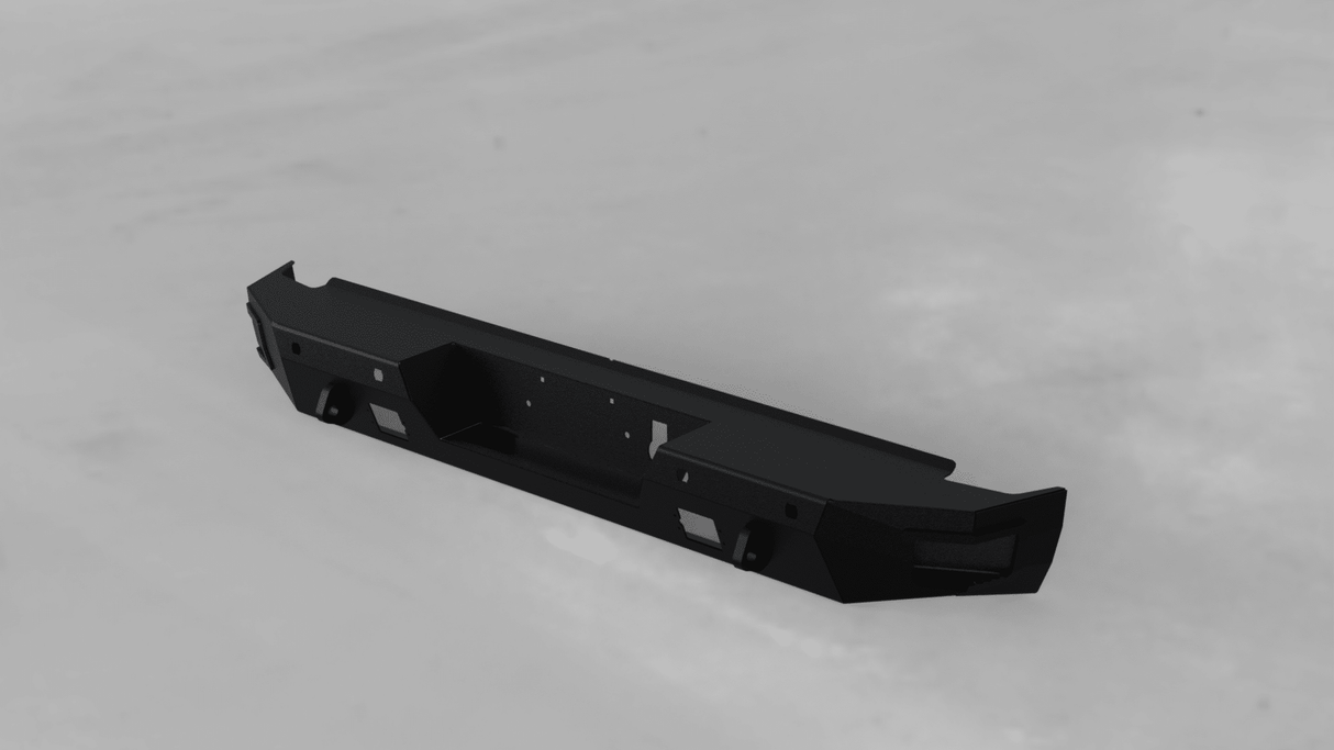 Hammerhead 600-56-0853 Nissan Titan XD 2016-2019 Rear Bumper with Sensors - BumperStock