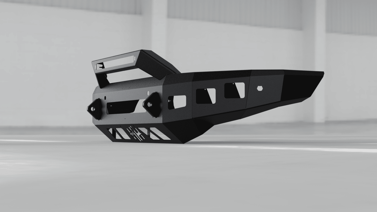 Hammerhead 600-56-0889 Nissan Titan 2016-2019 Front Non-Winch Bumper Formed Pre-Runner - BumperStock