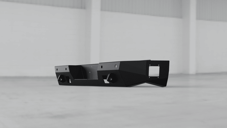 Hammerhead 600-56-0908 Nissan Titan XD 2016-2019 Rear Bumper with Sensors - BumperStock