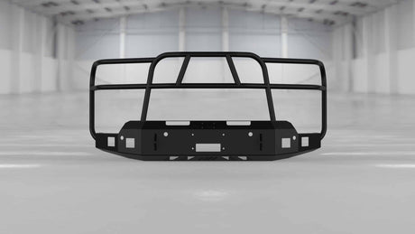 Hammerhead 600-56-1138 Chevy Silverado 1500 2024-2025 Front Winch Bumper with Full Brush Guard - BumperStock