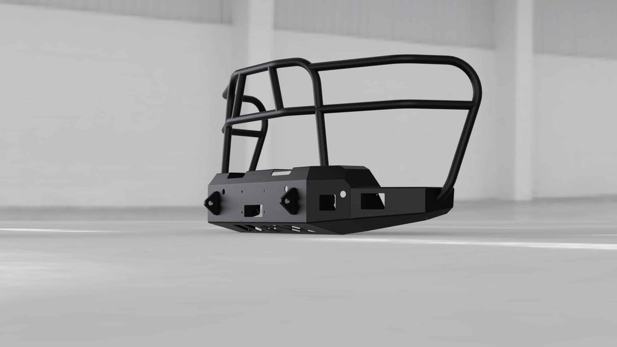 Hammerhead 600-56-1138 Chevy Silverado 1500 2024-2025 Front Winch Bumper with Full Brush Guard - BumperStock