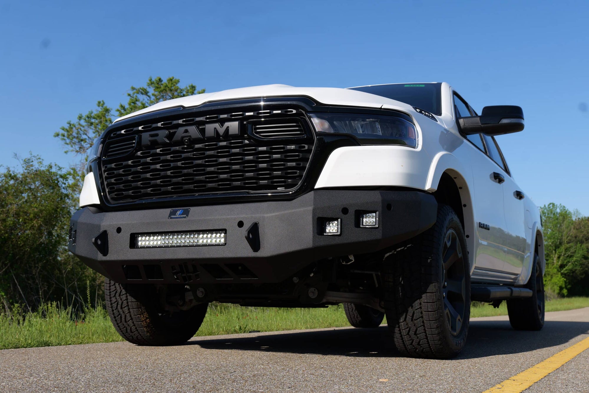 Hammerhead 600-56-1186 2025 Ram 1500 Low Profile Front Non-Winch Bumper - BumperStock