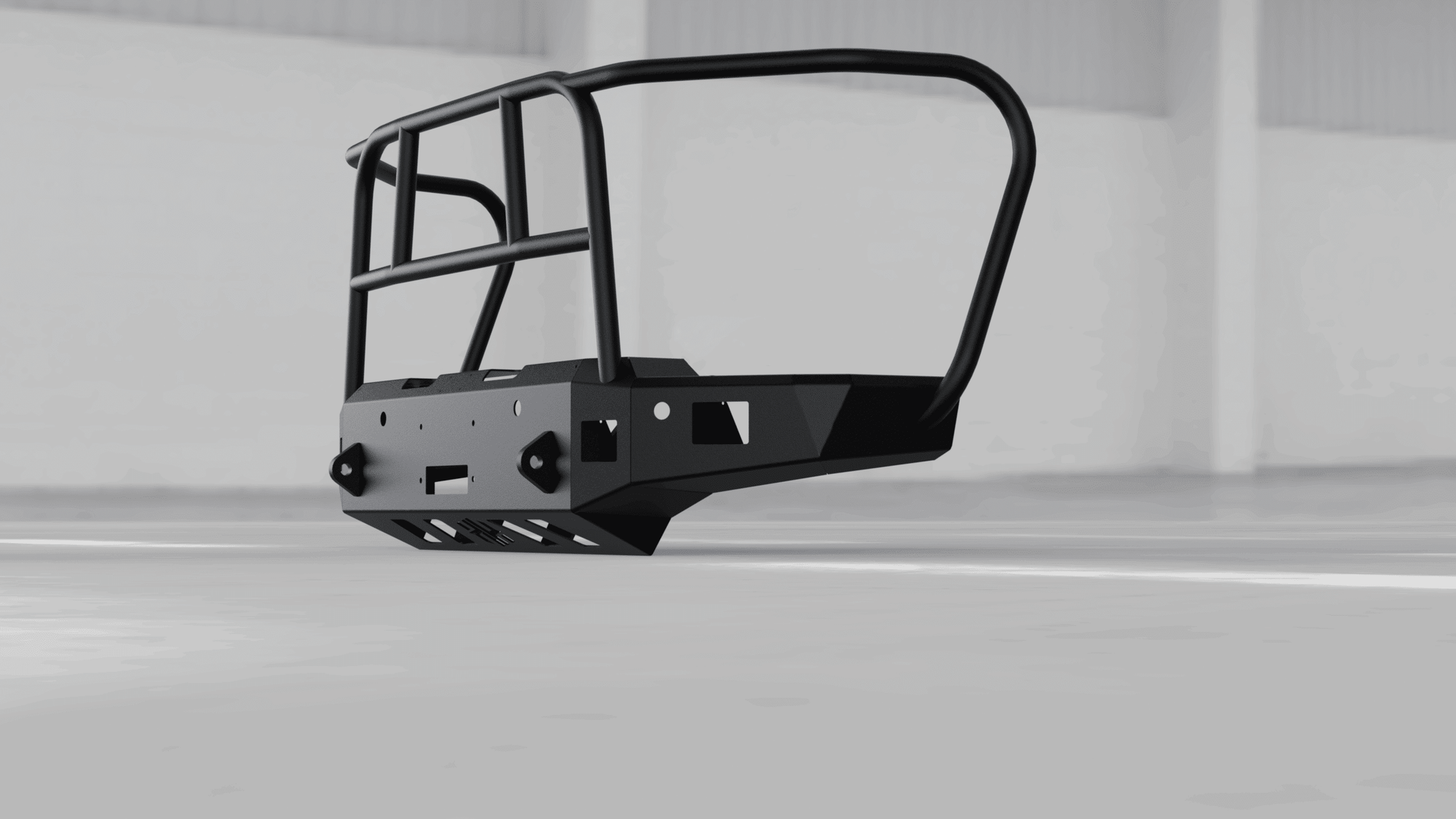 Hammerhead 600-56-1199 2024–2025 Chevy Silverado 2500/3500 Full Brush Guard Front Winch Bumper - BumperStock