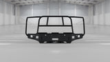 Hammerhead 600-56-1199 2024–2025 Chevy Silverado 2500/3500 Full Brush Guard Front Winch Bumper - BumperStock