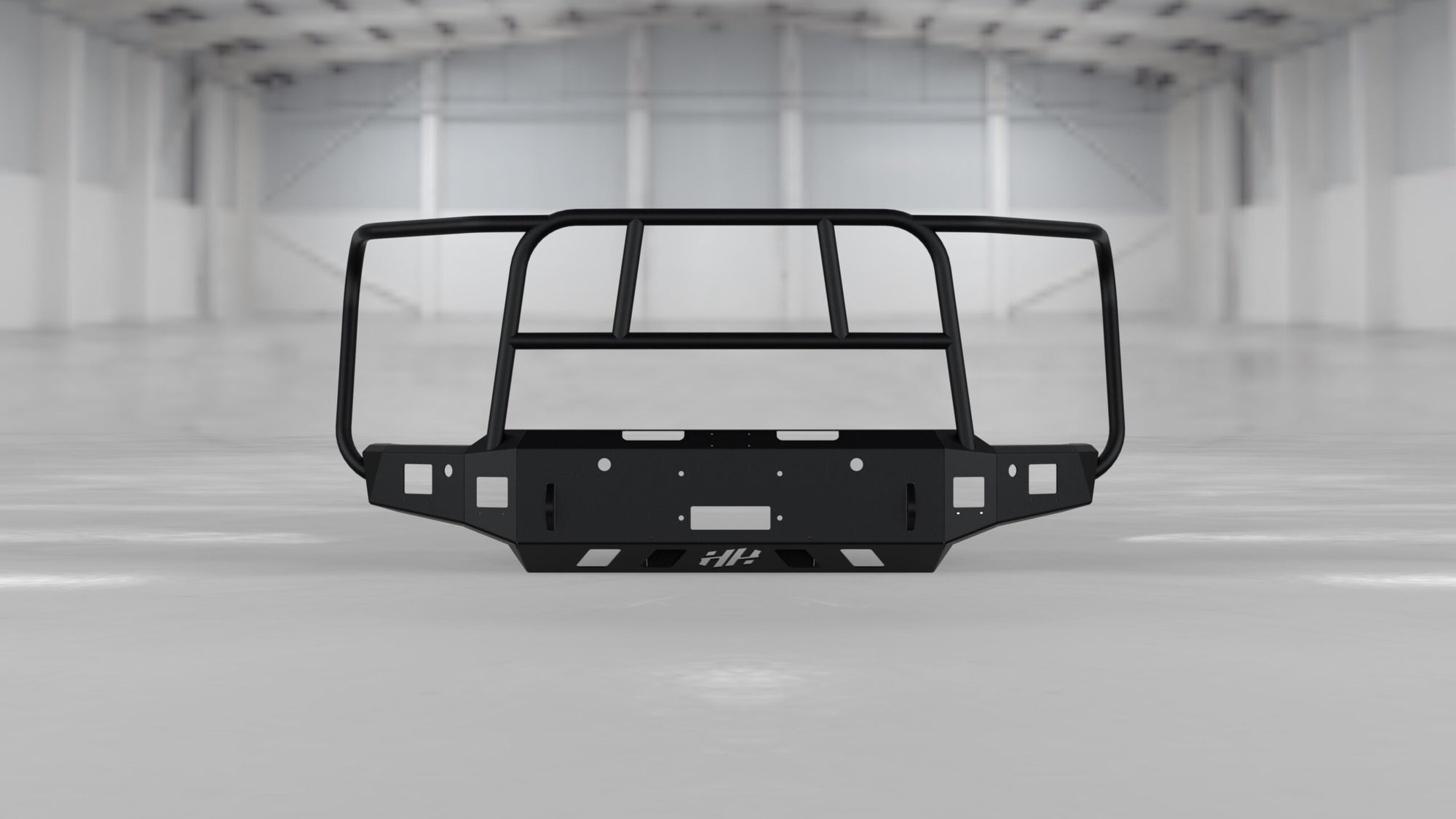 Hammerhead 600-56-1199 2024–2025 Chevy Silverado 2500/3500 Full Brush Guard Front Winch Bumper - BumperStock