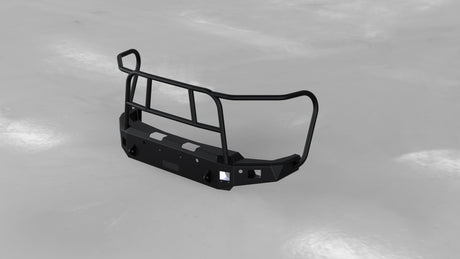 Hammerhead 600-56-1199 2024–2025 Chevy Silverado 2500/3500 Full Brush Guard Front Winch Bumper - BumperStock