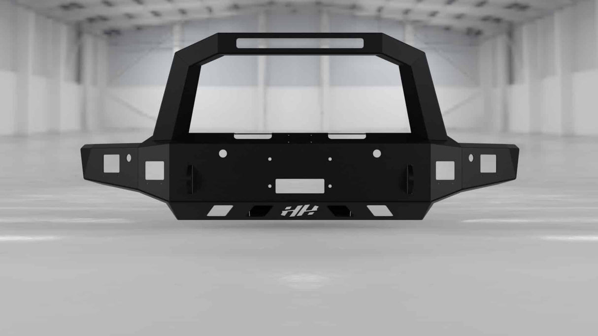 Hammerhead 600-56-1201 2024 Chevy Silverado 2500/3500 Tall Pre-Runner Front Winch Bumper - BumperStock
