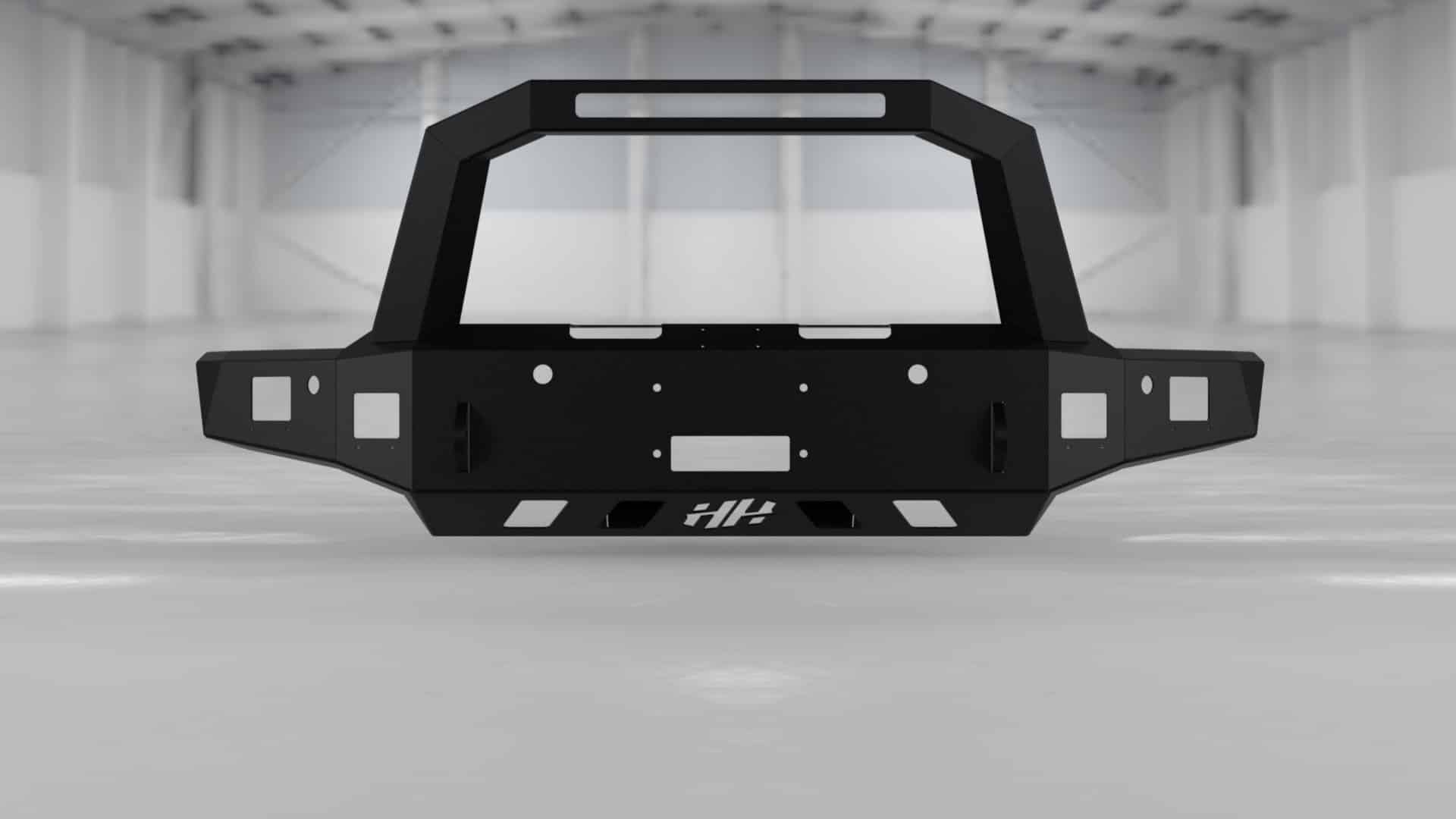 Hammerhead 600-56-1201 2024 Chevy Silverado 2500/3500 Tall Pre-Runner Front Winch Bumper - BumperStock