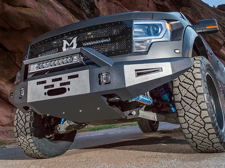 ICI AL-FBM50FDN-RT 2010-2014 Alumilite Ford F150 Raptor Front Winch Bumper - BumperStock